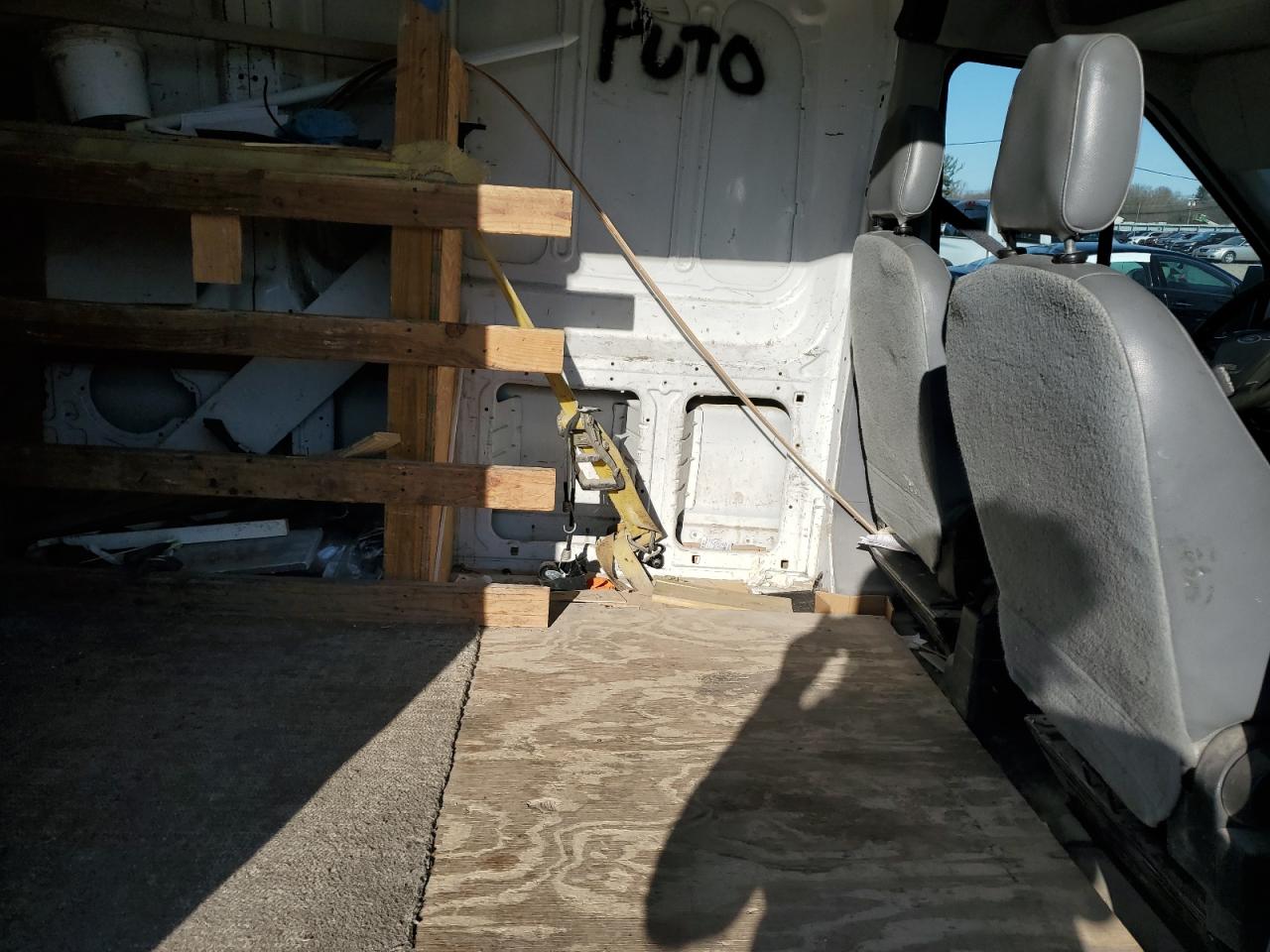 2016 Ford Transit VIN 1FTBW2CM6GKA05722 Copart auction photo, front end / all over damage thumbnail 11