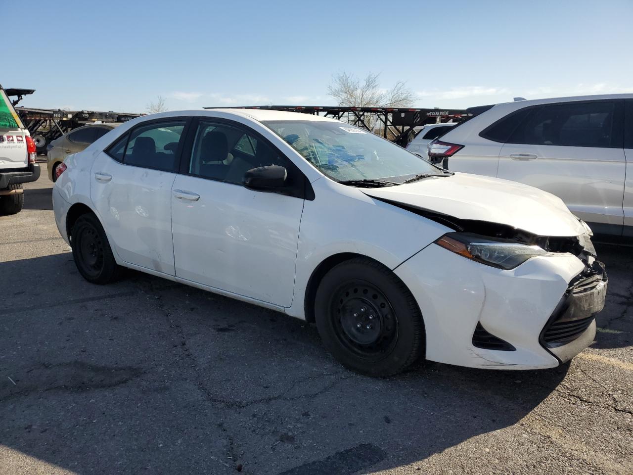 2018 Toyota Corolla VIN 2T1BURHE8JC066529 Copart auction photo, front end damage thumbnail 4