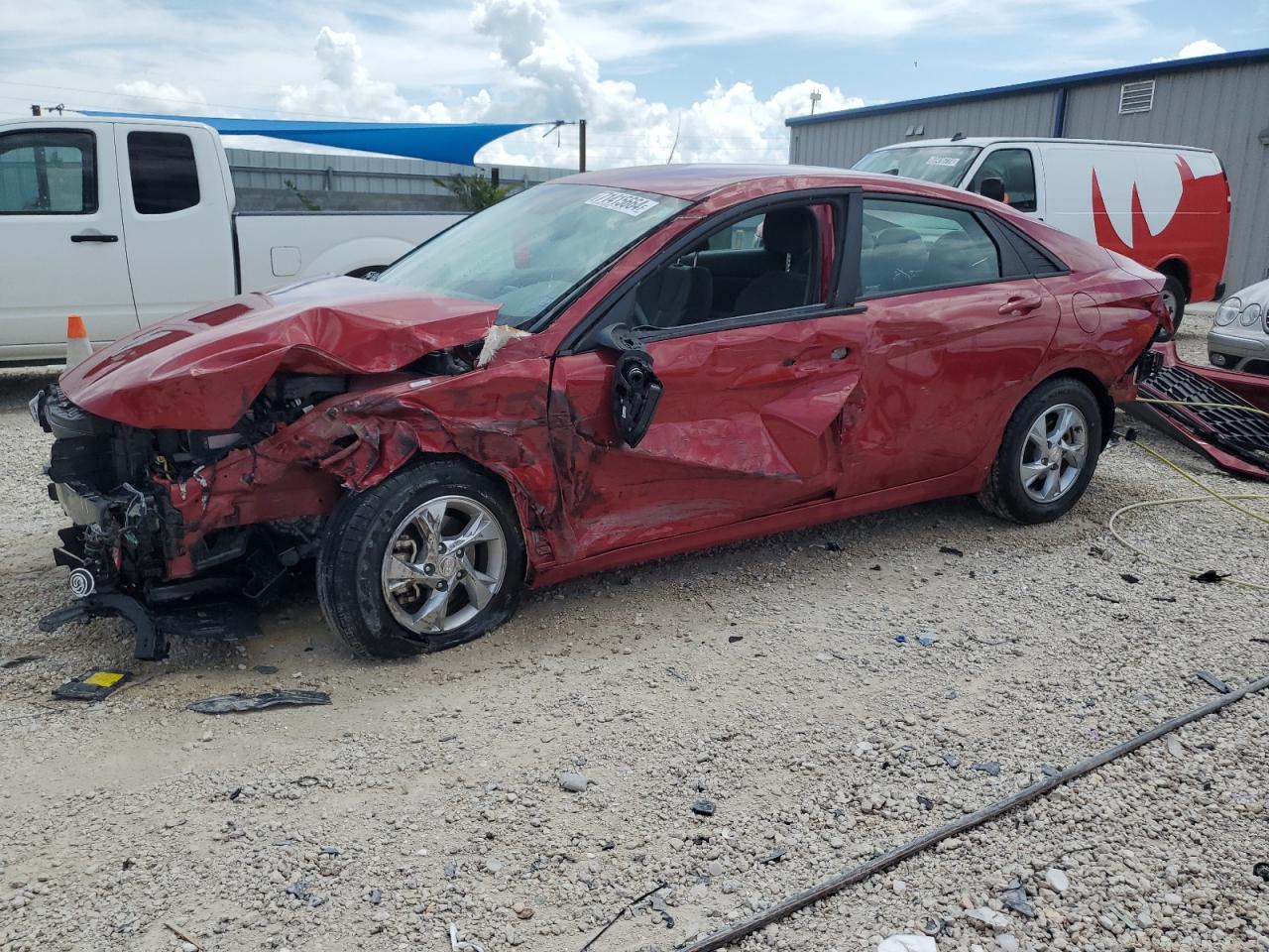 2021 Hyundai Elantra VIN KMHLL4AG5MU072846