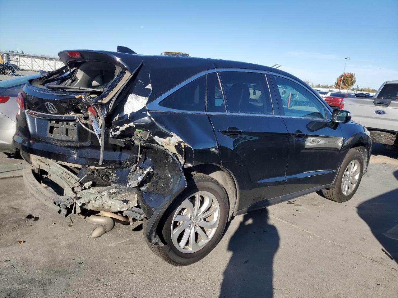 2016 Acura RDX VIN 5J8TB3H57GL019440 Copart auction photo, rear end damage thumbnail 3
