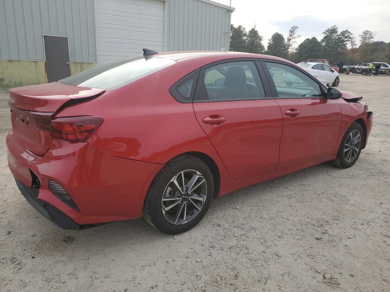 2023 KIA Forte VIN 3KPF24AD9PE624314 Copart auction photo, rear end / front end damage thumbnail 3