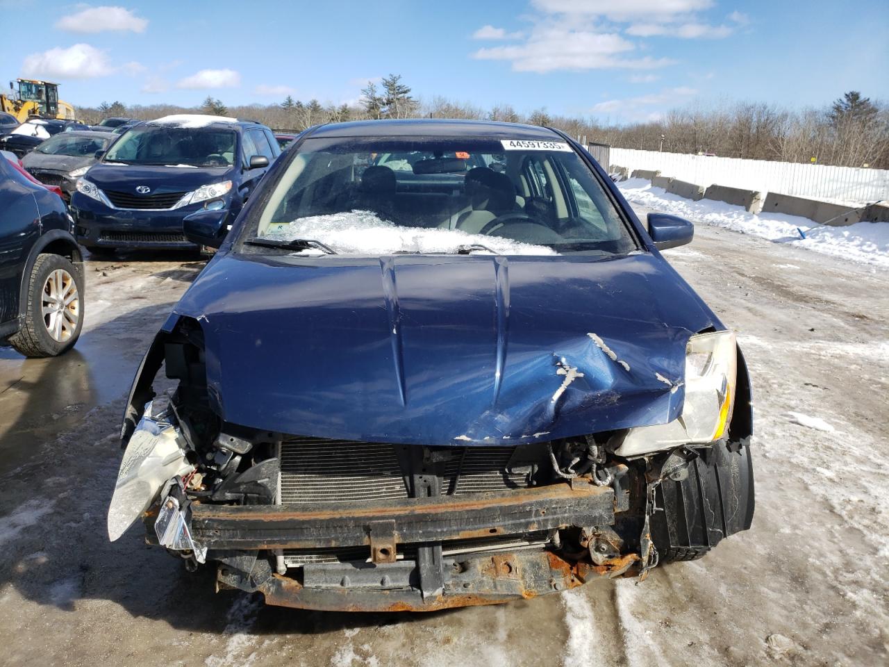 2012 Nissan Sentra VIN 3N1AB6AP2CL677848 Copart auction photo, front end / minor dent/scratches damage thumbnail 5