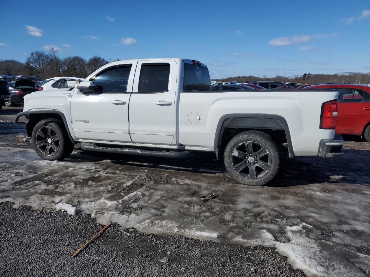 2018 GMC Sierra VIN 1GTV2LEC5JZ283769 Copart auction photo, front end damage thumbnail 2