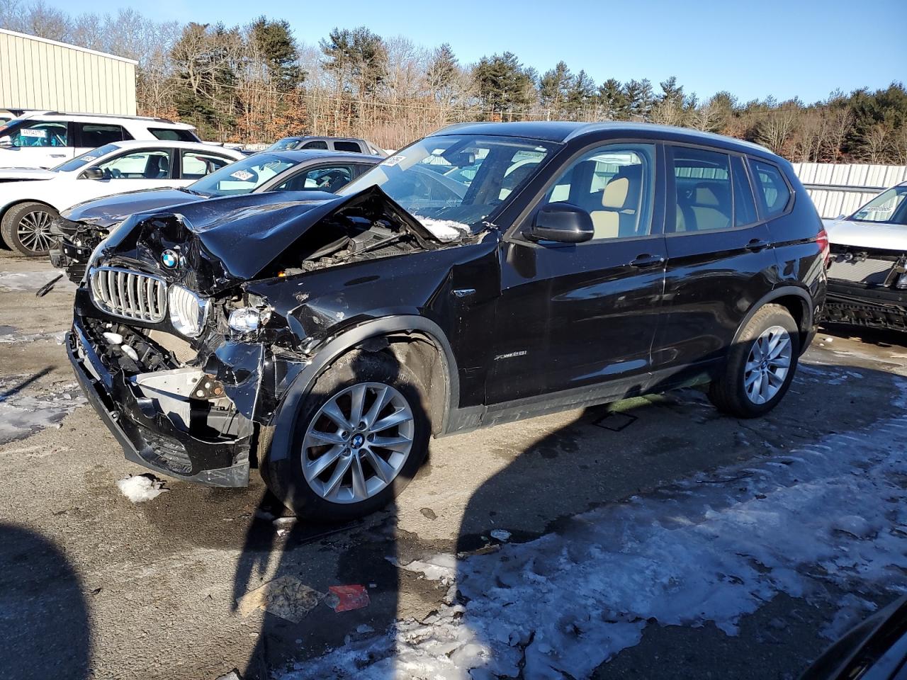 2015 BMW X3 VIN 5UXWX9C51F0D53956