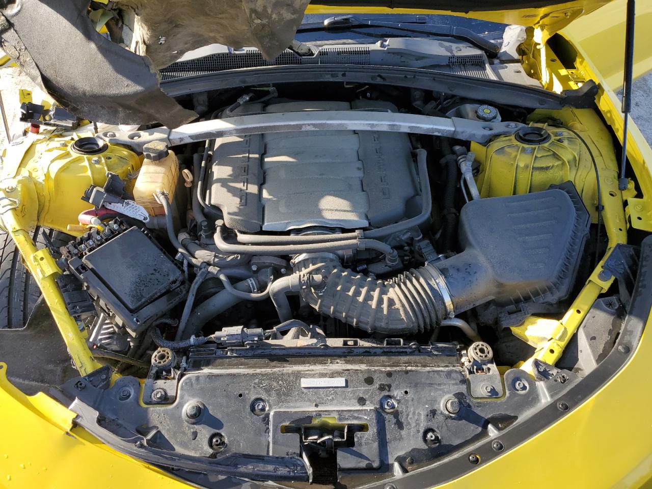 2018 Chevrolet Camaro VIN 1G1FH3D70J0105076 Copart auction photo, front end damage thumbnail 12