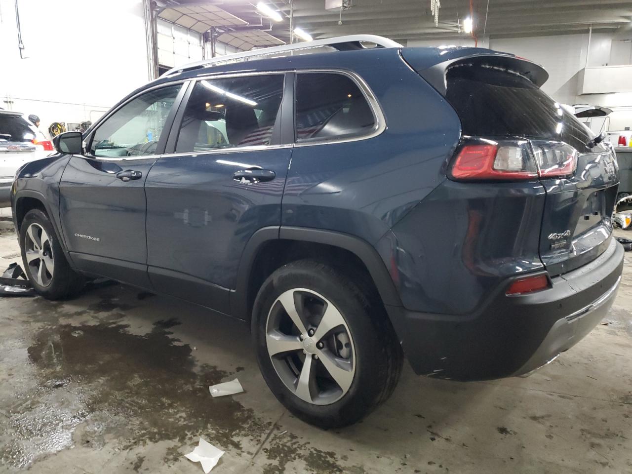 2021 Jeep Grand Cherokee VIN 1C4PJMDXXMD103435 Copart auction photo, front end / side damage thumbnail 2