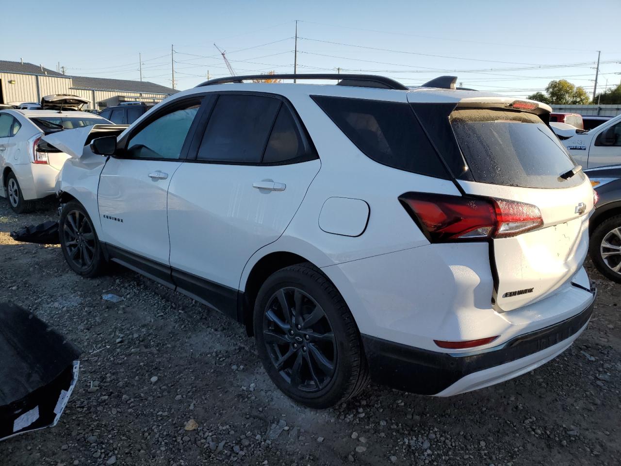 2022 Chevrolet Equinox VIN 2GNAXWEV0N6113752 Copart auction photo, front end / rear end damage thumbnail 2