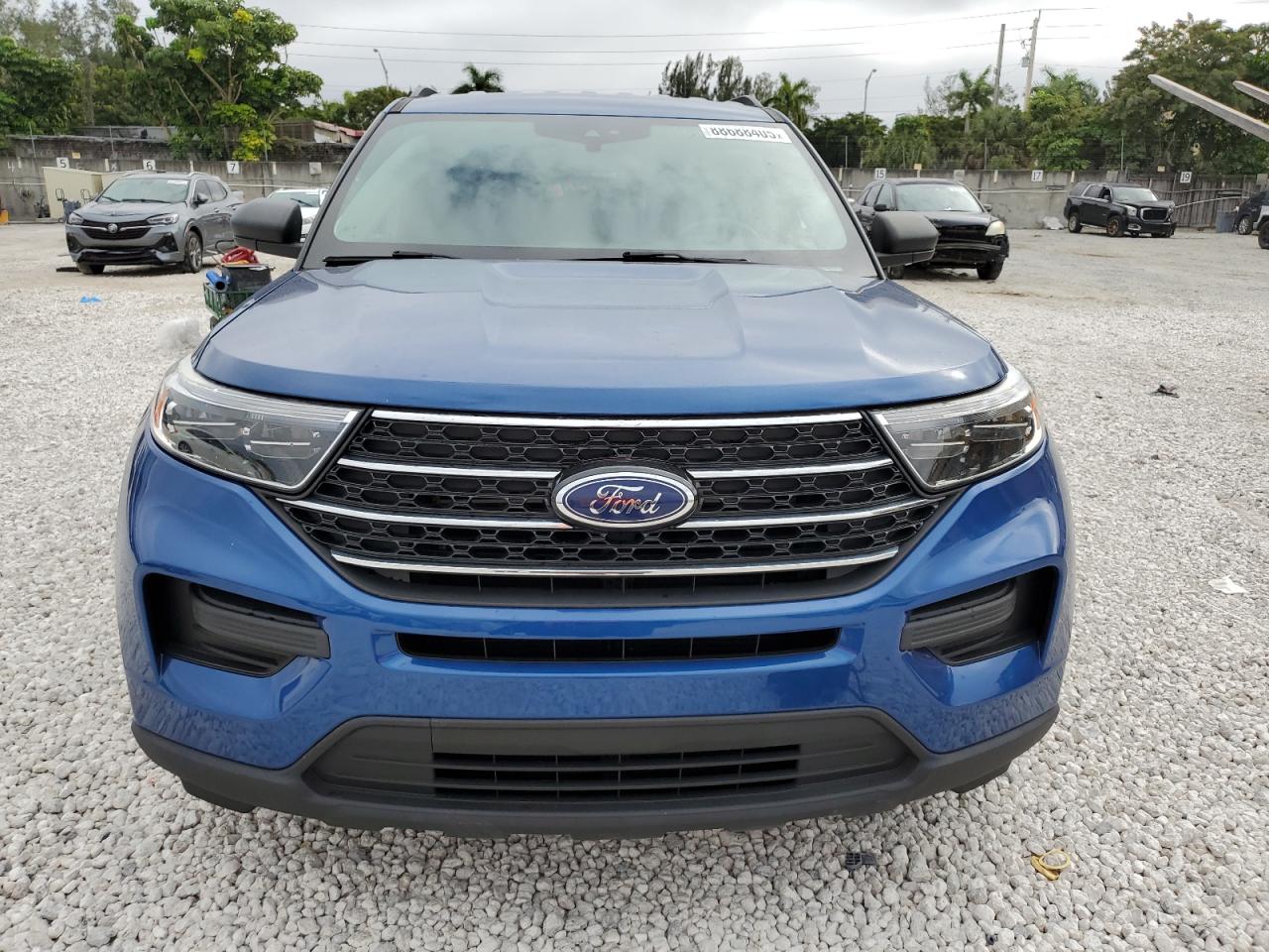 2020 Ford Explorer VIN 1FMSK7DH4LGC86499 Copart auction photo, side damage thumbnail 5