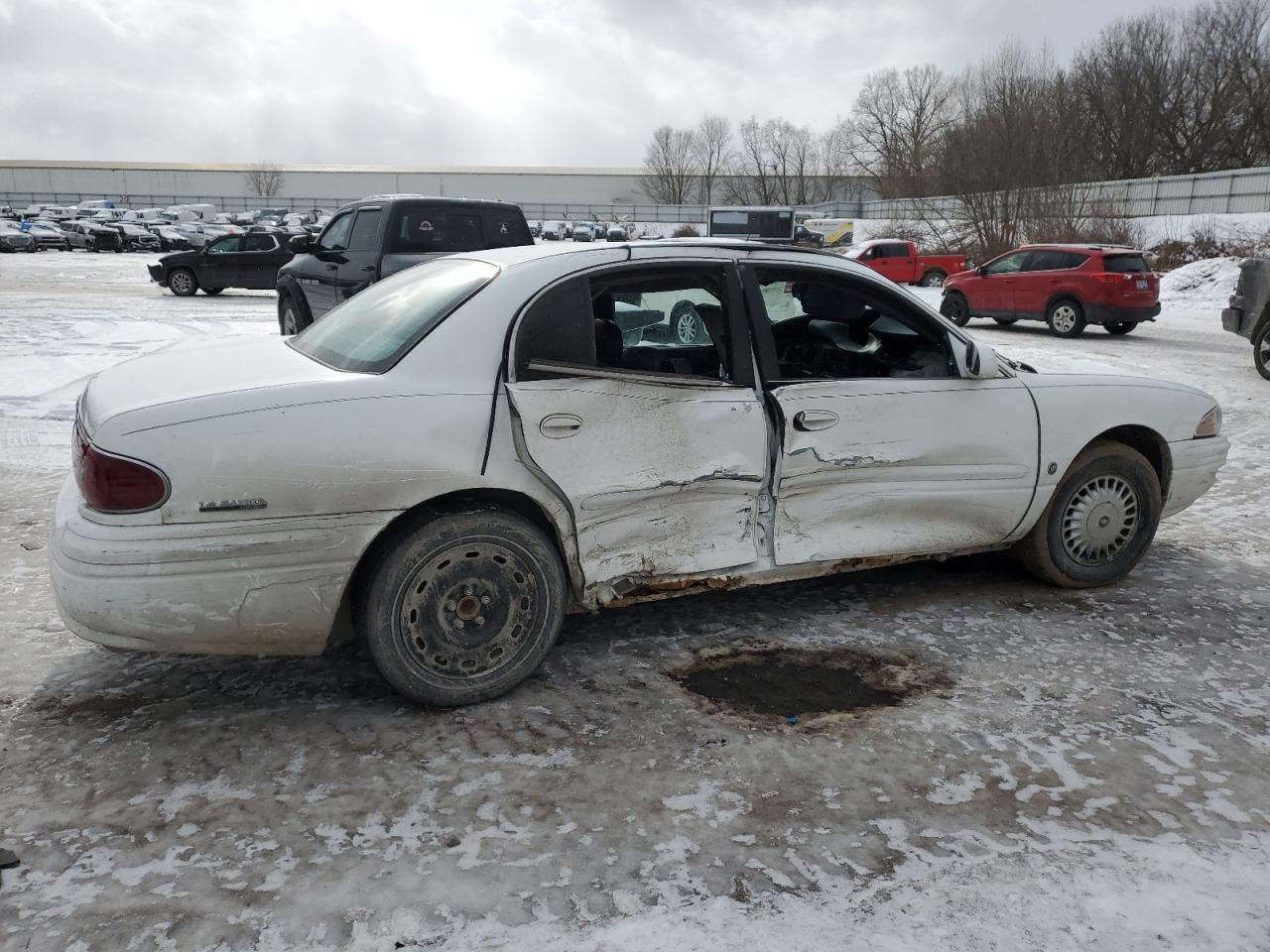 2000 Buick LeSabre VIN 1G4HP54K1YU330561 Copart auction photo, side / minor dent/scratches damage thumbnail 3