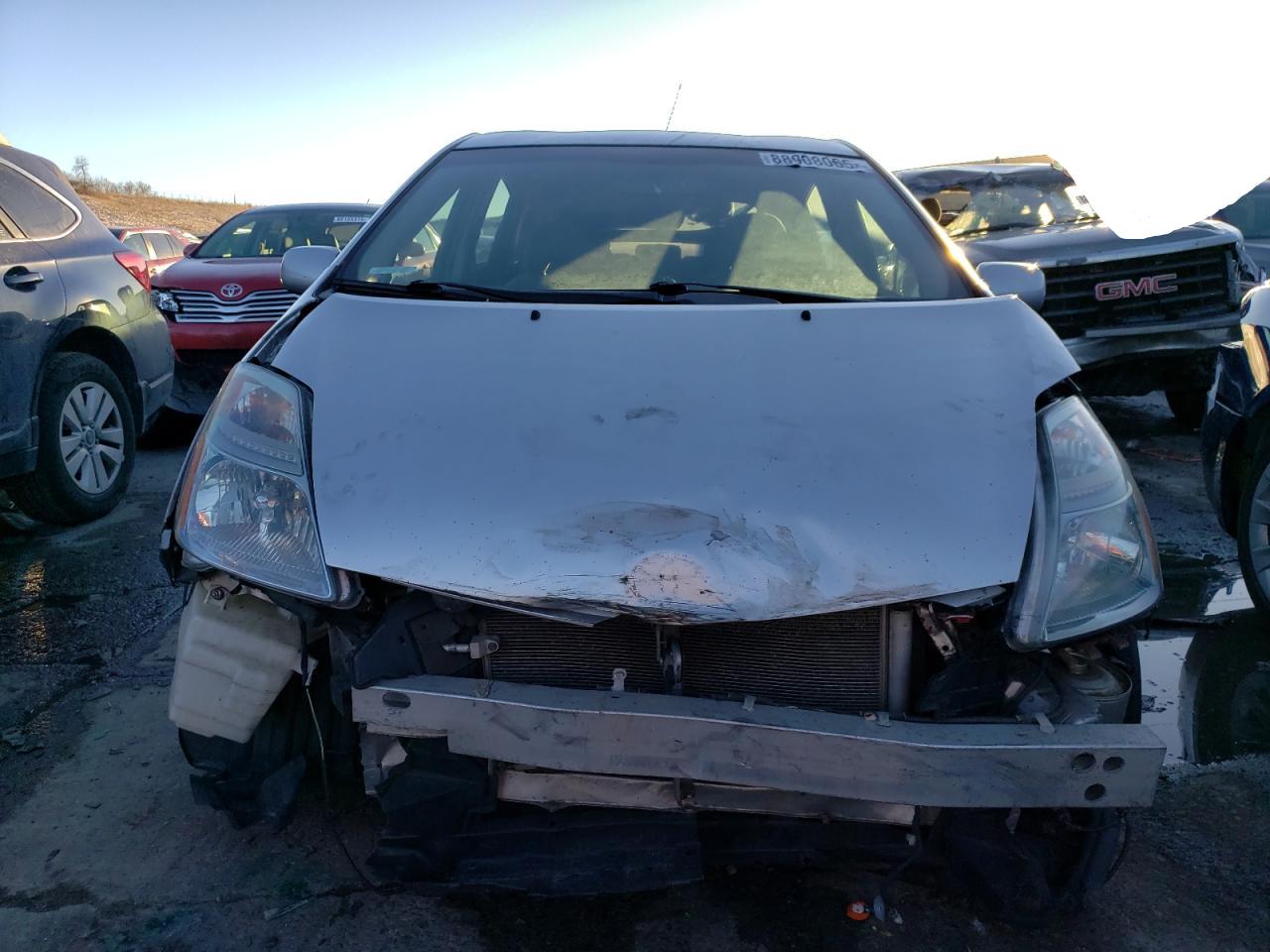 2009 Toyota Prius VIN JTDKB20U893501182 Copart auction photo, front end / hail damage thumbnail 5