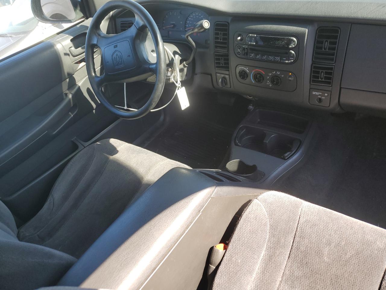 2003 Dodge Dakota VIN 1D7HG12X43S300072 Copart auction photo, undercarriage / front end damage thumbnail 8