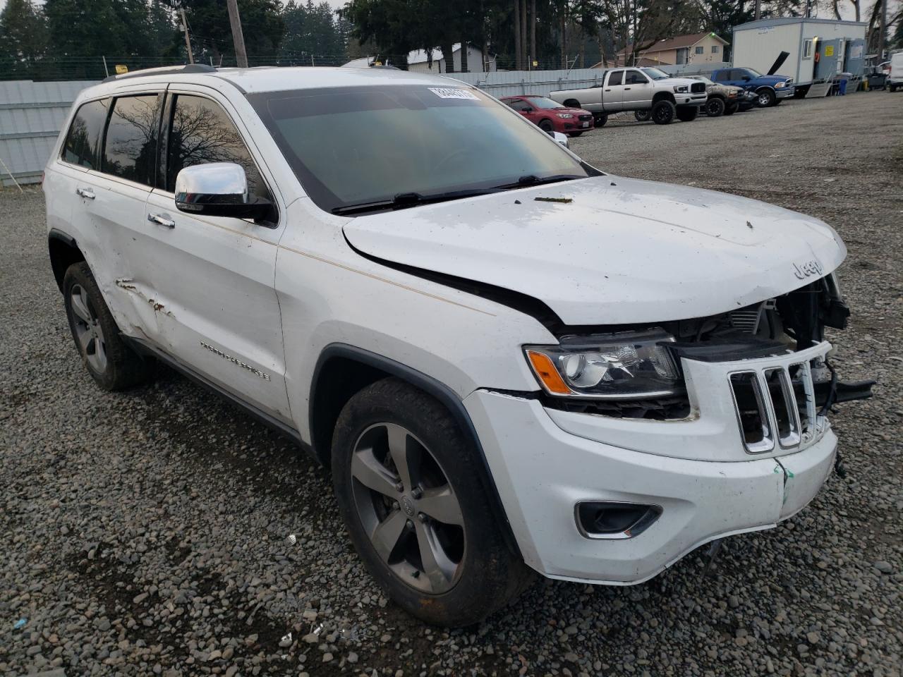 2015 Jeep Grand Cherokee VIN 1C4RJEBG0FC615442 Copart auction photo, all over damage thumbnail 4