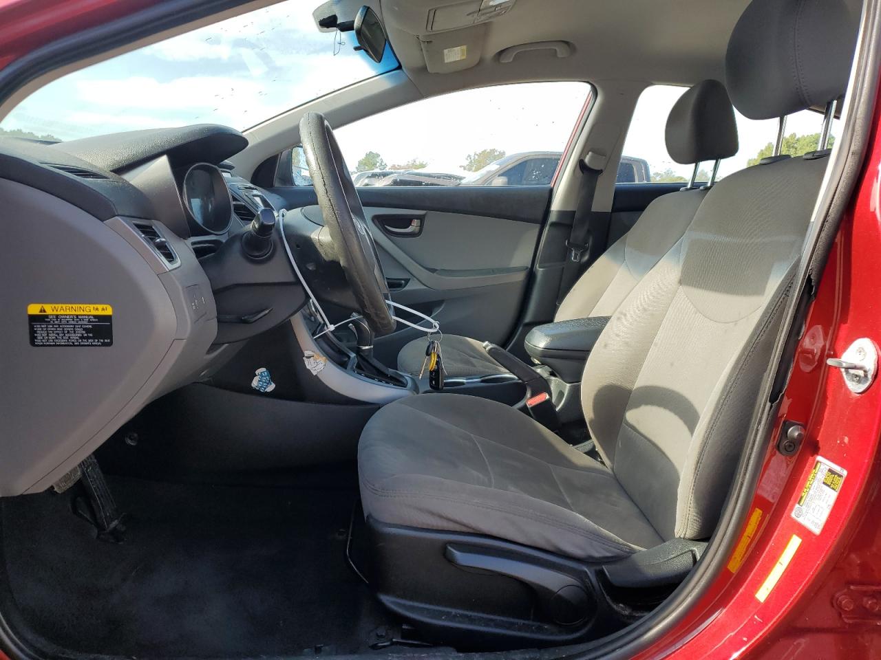 2016 Hyundai Elantra VIN 5NPDH4AE4GH789603 Copart auction photo, front end / rear end damage thumbnail 7