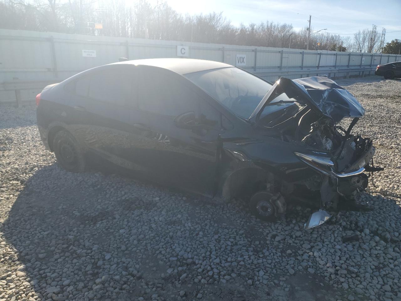 2018 Chevrolet Cruze VIN 1G1BC5SM6J7240006 Copart auction photo, front end damage thumbnail 4
