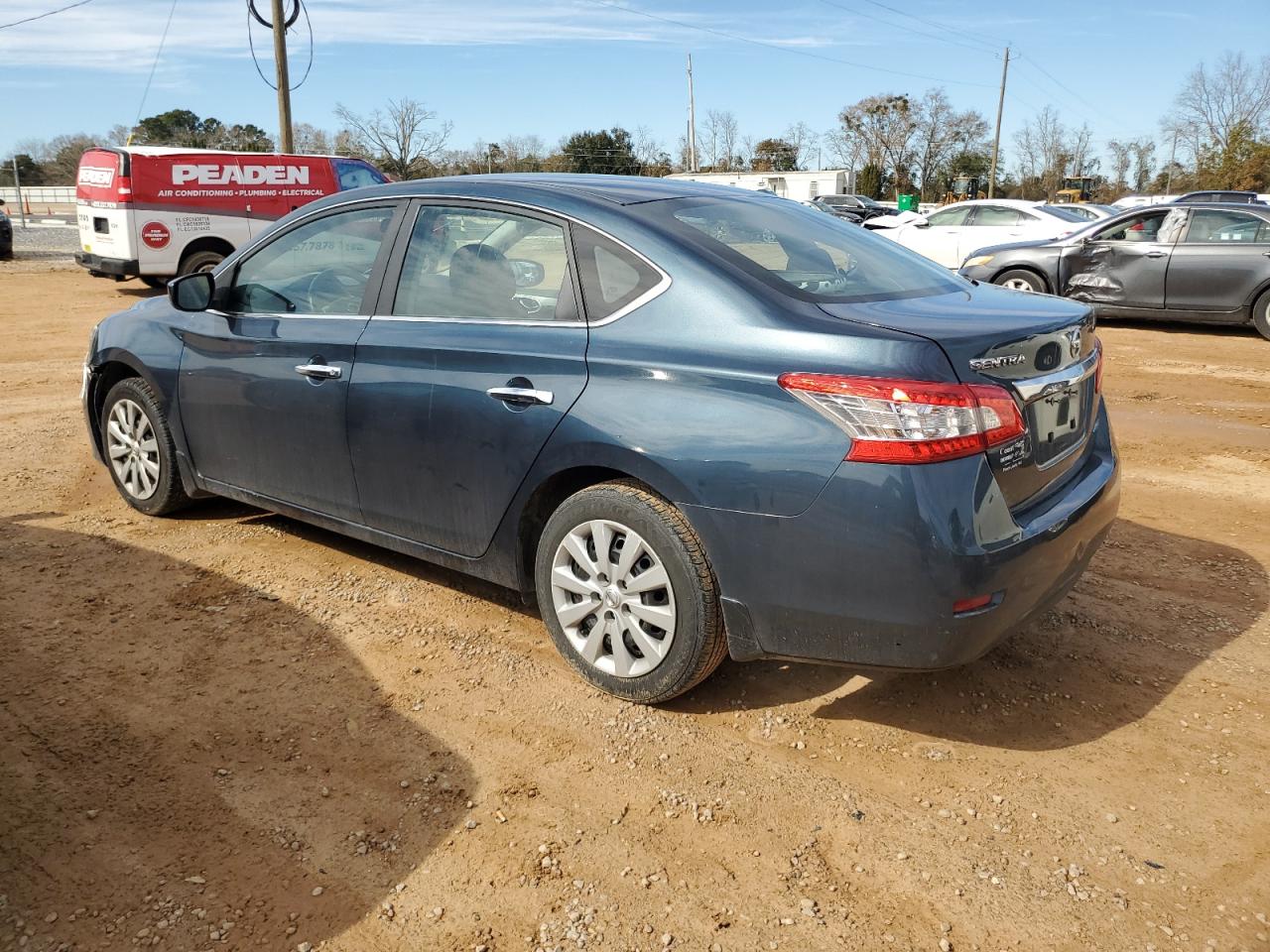 2013 Nissan Sentra VIN 3N1AB7AP2DL664976 Copart auction photo, front end damage thumbnail 2