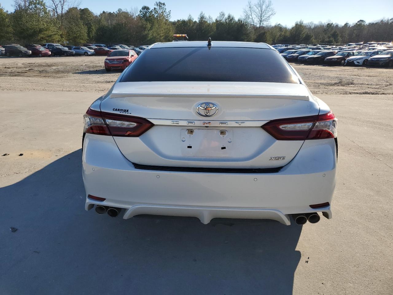 2018 Toyota Camry VIN 4T1BZ1HK7JU012789 Copart auction photo, front end damage thumbnail 6