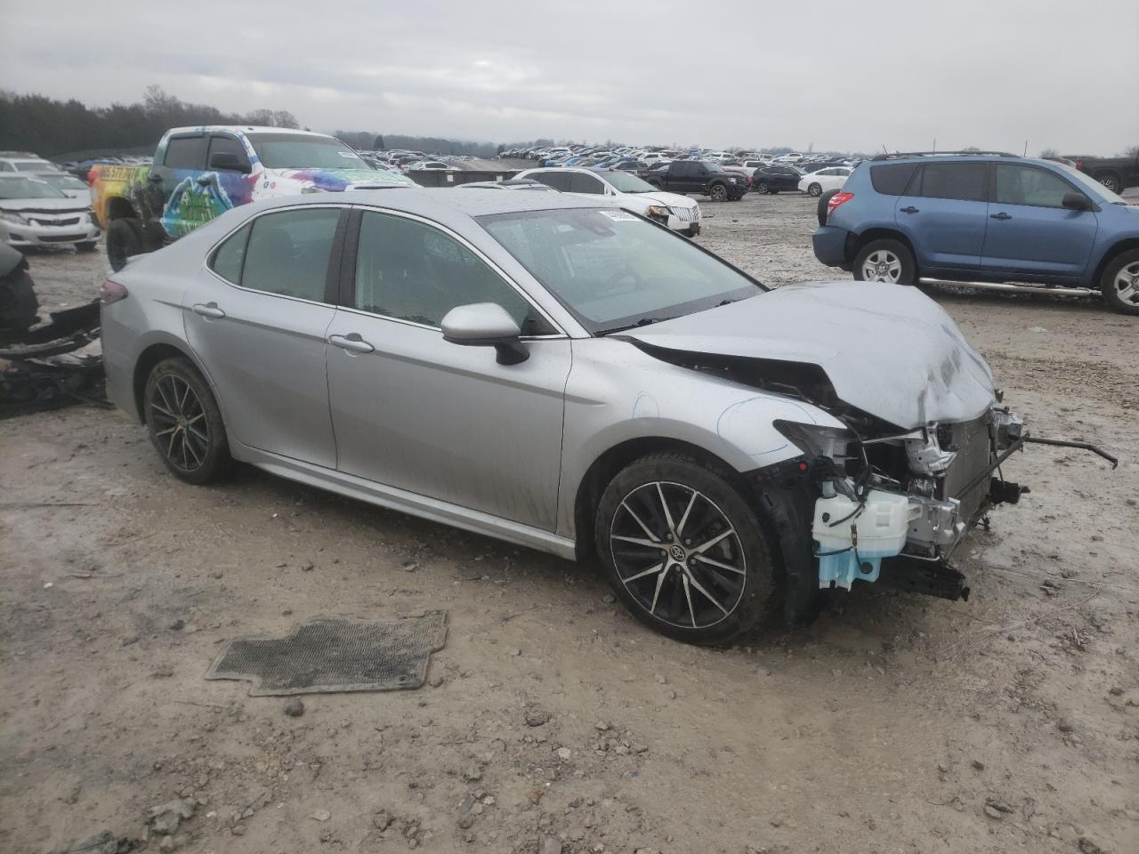 2021 Toyota Camry VIN 4T1G11AK7MU550503 Copart auction photo, front end damage thumbnail 4