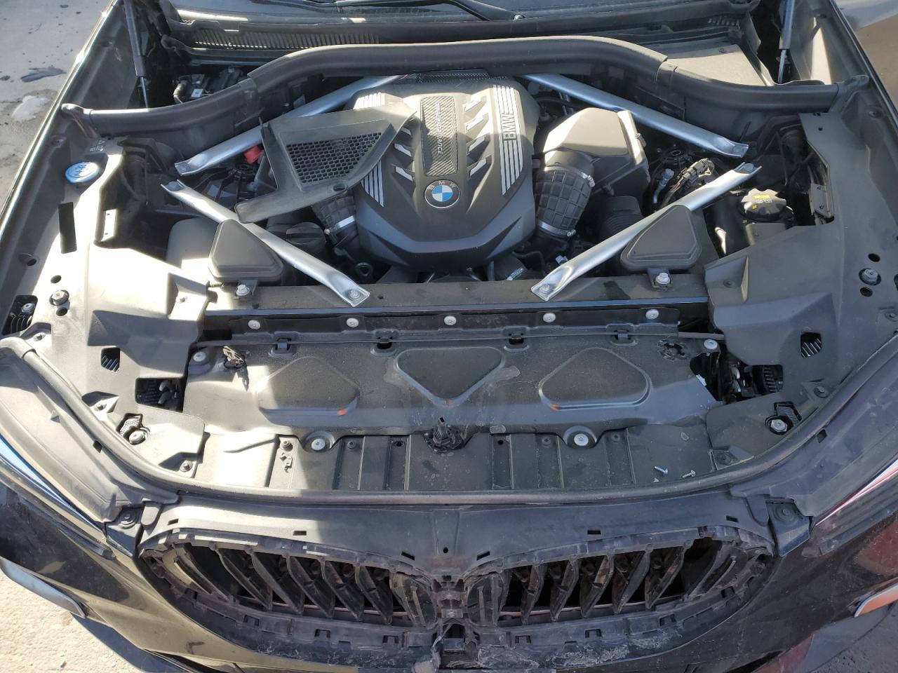 2021 BMW X5 VIN 5UXJU4C01M9F13949 Copart auction photo, front end damage thumbnail 12