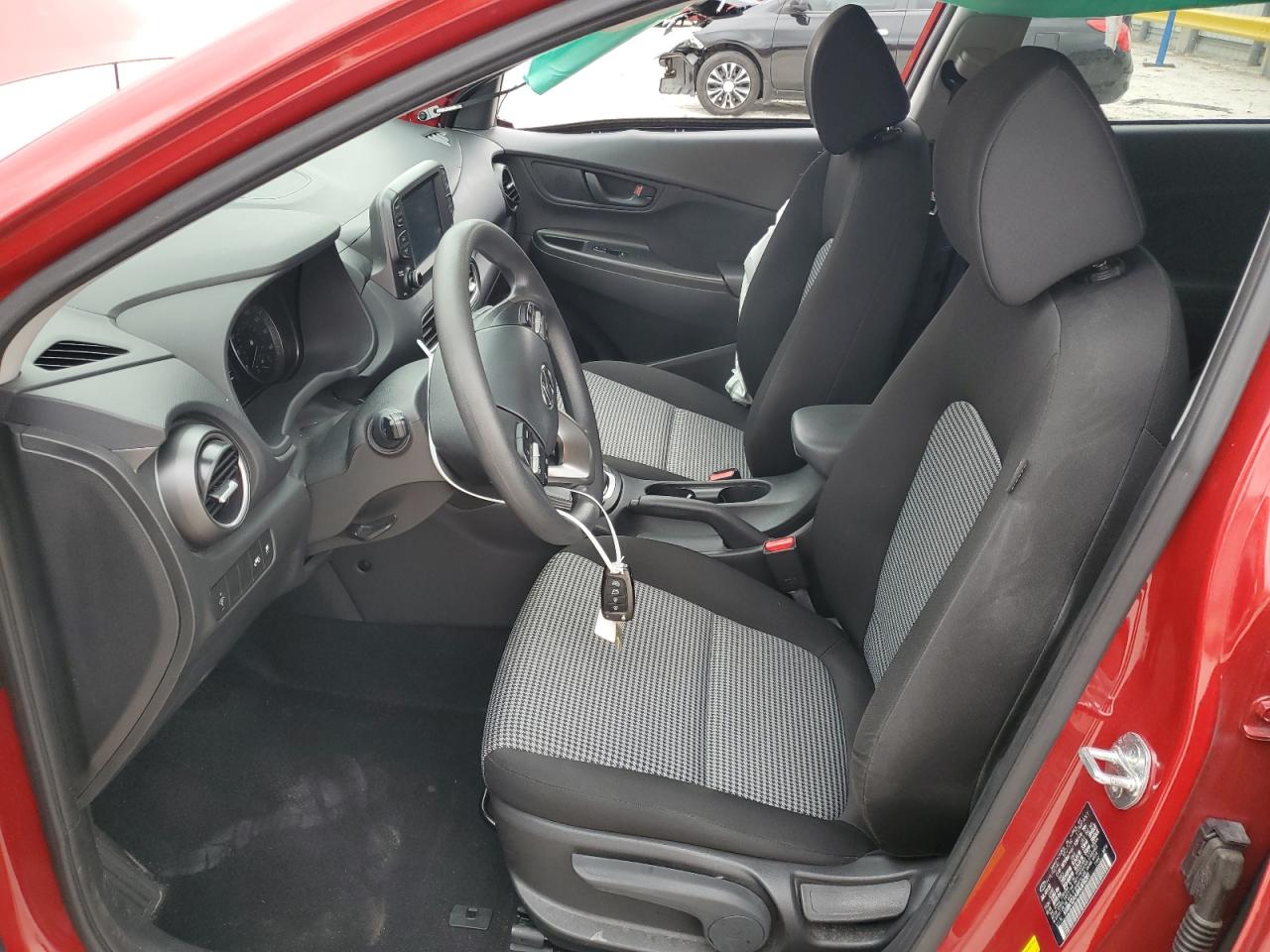 2021 Hyundai Kona VIN KM8K12AA9MU619361 Copart auction photo, side / minor dent/scratches damage thumbnail 7