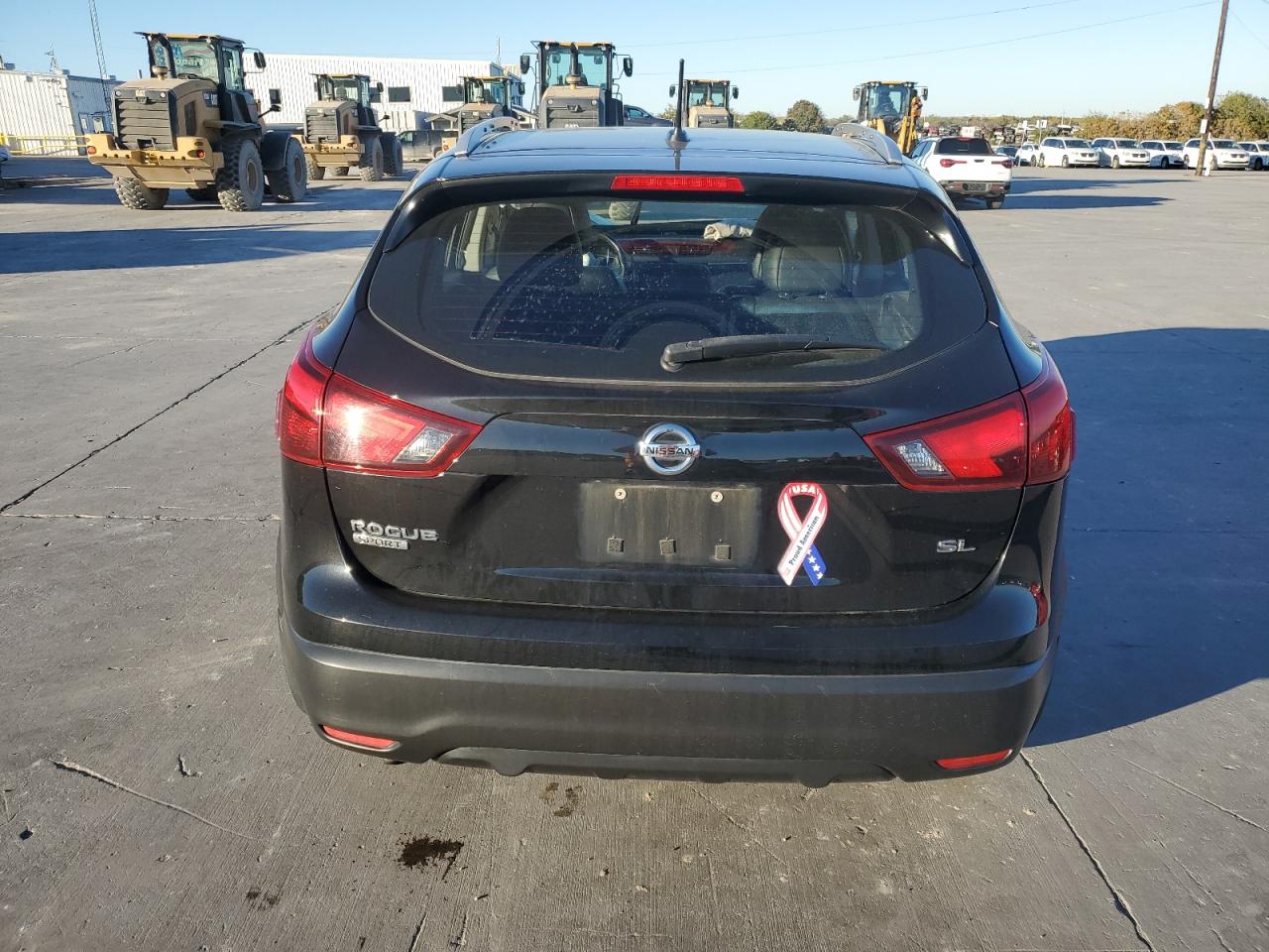 2017 Nissan Rogue VIN JN1BJ1CP5HW029557 Copart auction photo, front end / side damage thumbnail 6