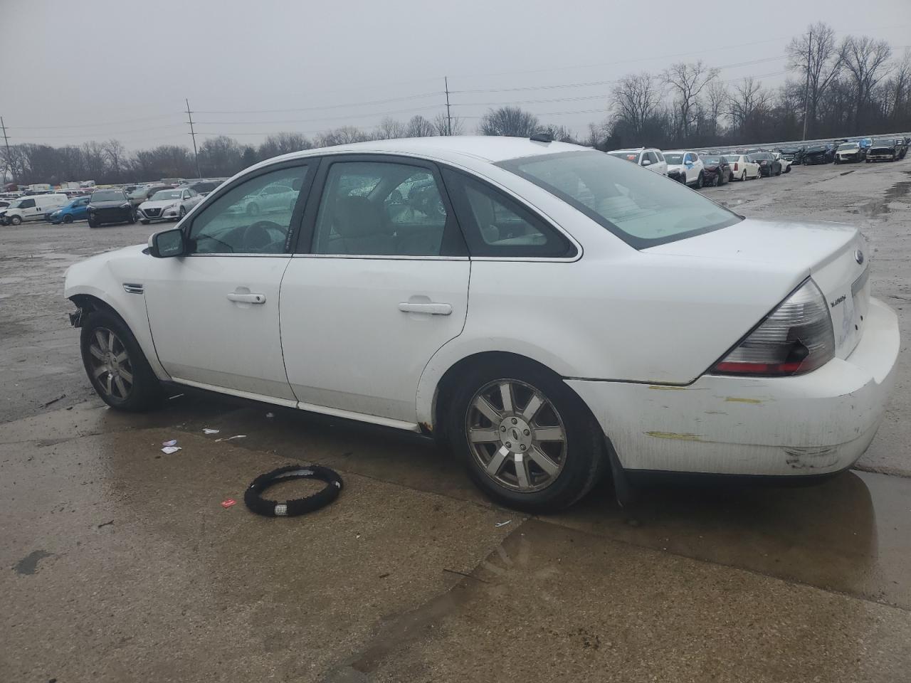 2008 Ford Taurus VIN 1FAHP24W18G156937 Copart auction photo, front end / rear end damage thumbnail 2
