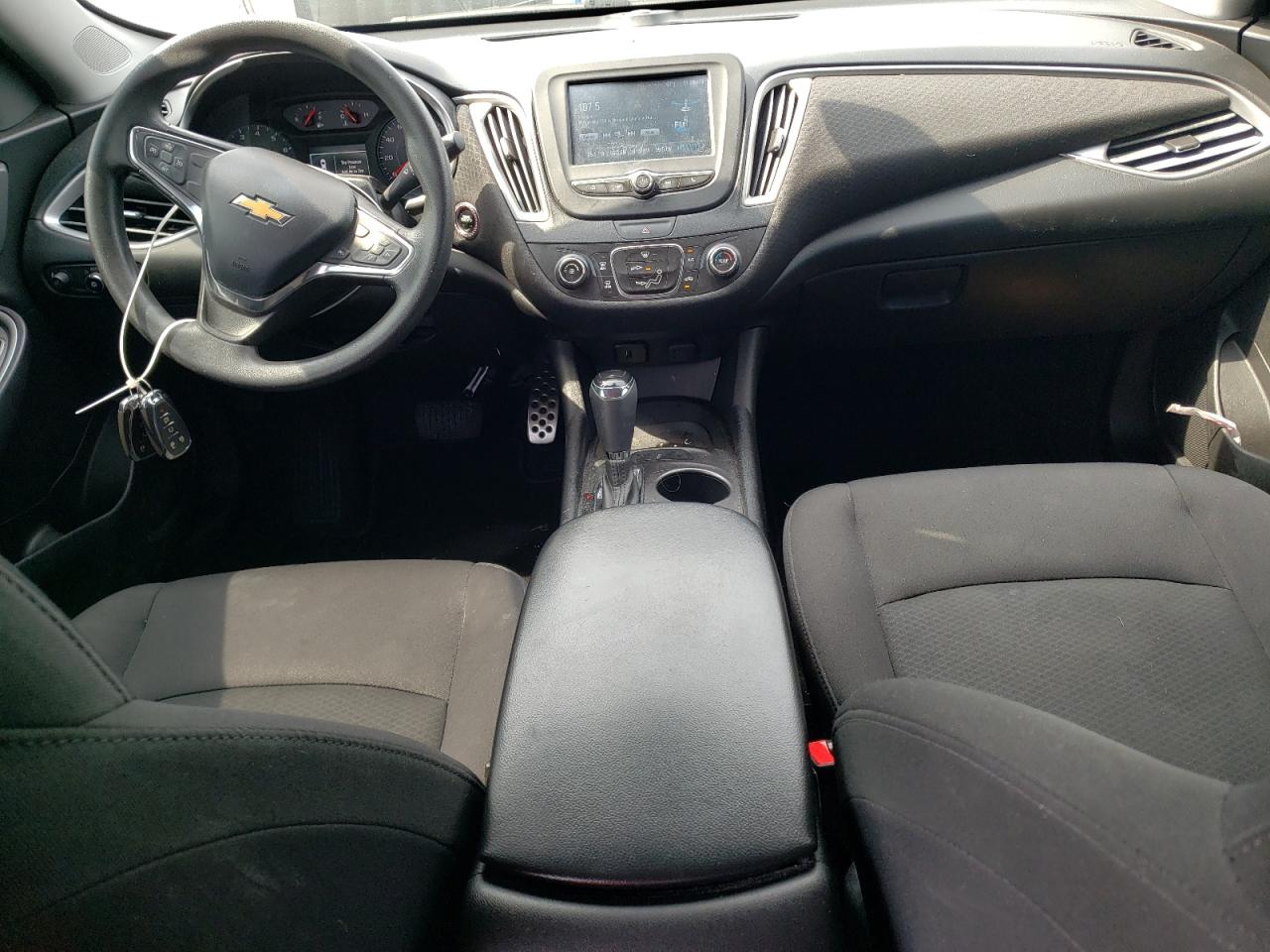 2017 Chevrolet Malibu VIN 1G1ZC5ST0HF187731 Copart auction photo, rear end damage thumbnail 8