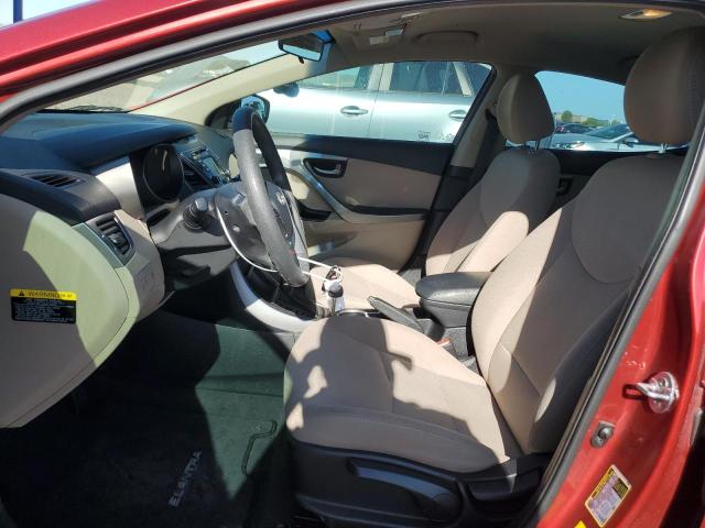 2016 Hyundai Elantra VIN 5NPDH4AE7GH721120 Copart auction photo, vandalism damage thumbnail 7