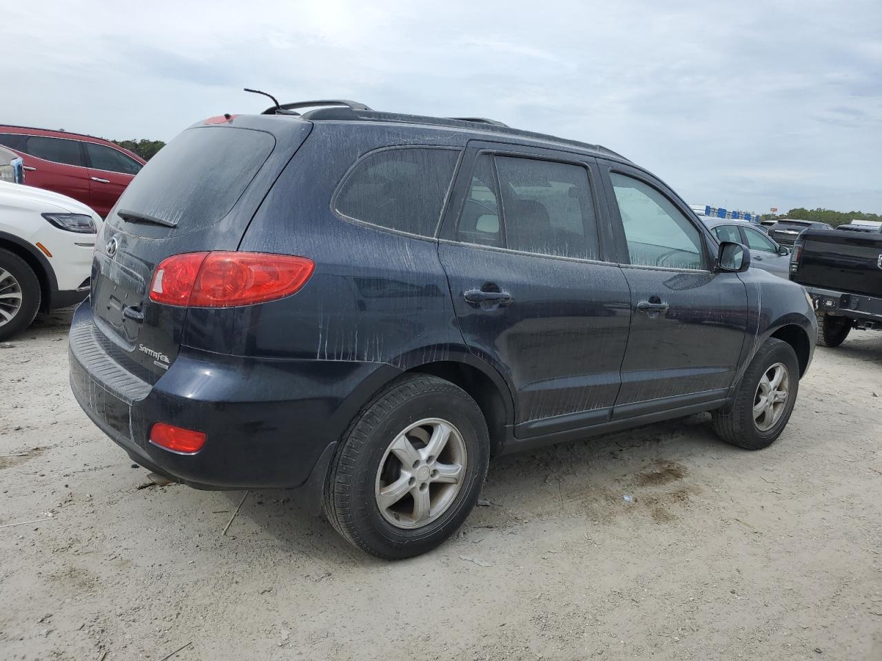 2008 Hyundai Santa Fe VIN 5NMSG73D88H180657 Copart auction photo, minor dent/scratches damage thumbnail 3
