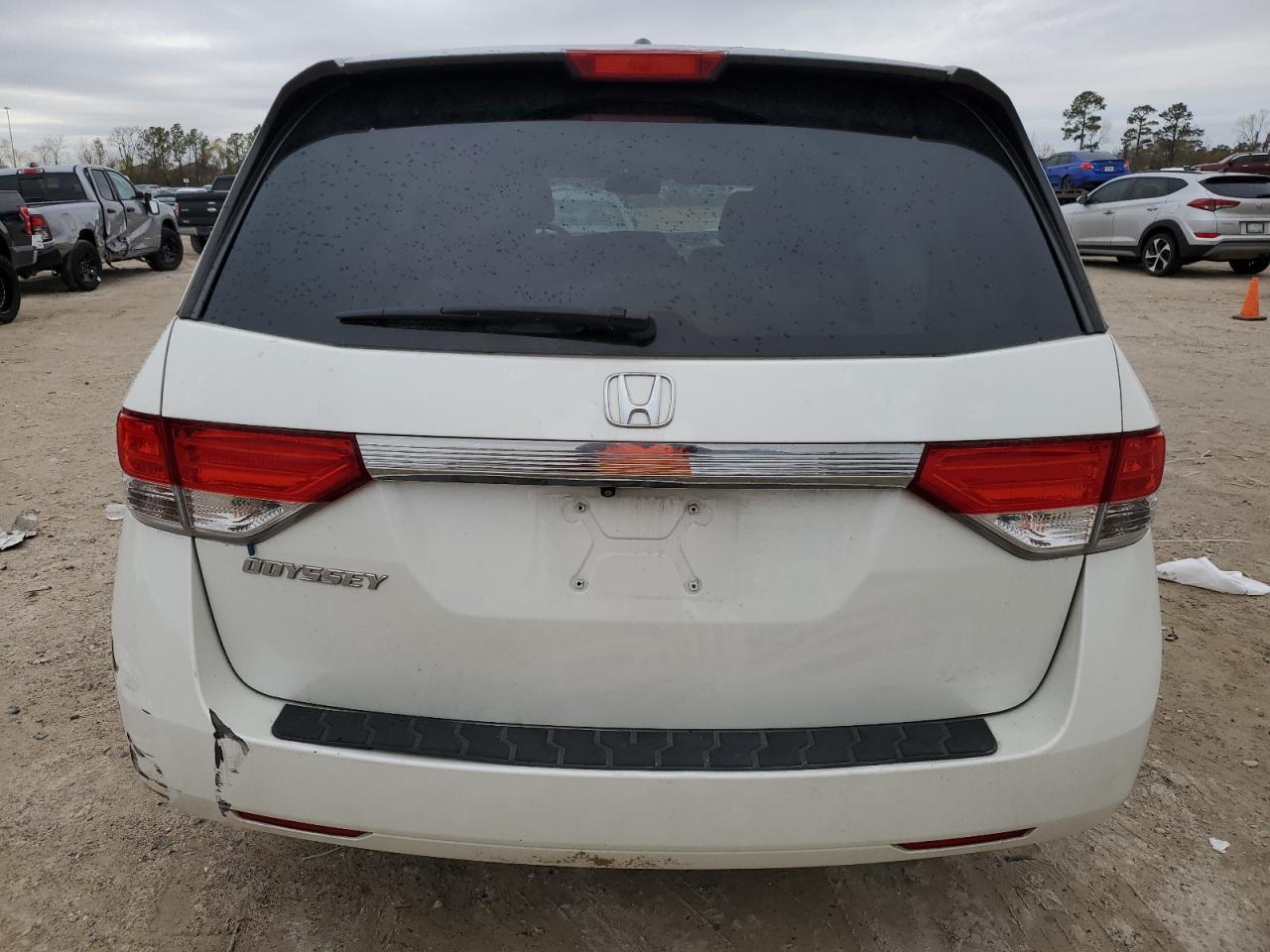 2016 Honda Odyssey VIN 5FNRL5H63GB099039 Copart auction photo, front end / side damage thumbnail 6