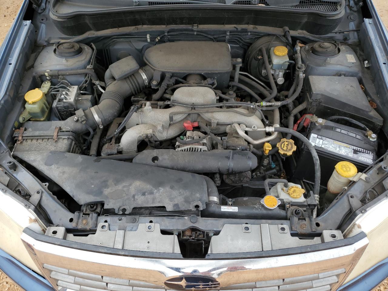 2010 Subaru Forester VIN JF2SH6CC8AH725313 Copart auction photo, side damage thumbnail 14
