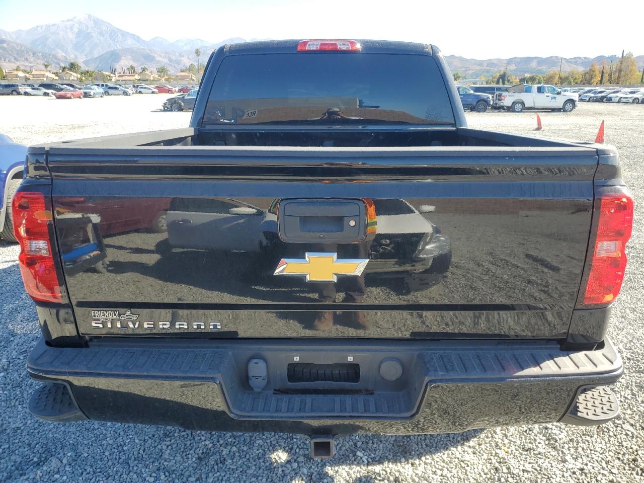 2018 Chevrolet Silverado VIN 3GCPCPEC5JG415555 Copart auction photo, all over damage thumbnail 6