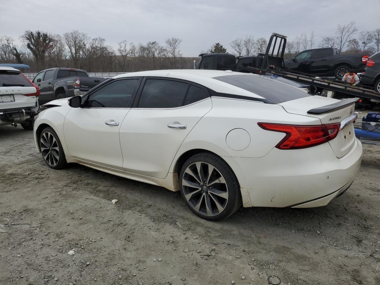 2016 Nissan Maxima VIN 1N4AA6AP2GC446701 Copart auction photo, front end damage thumbnail 2