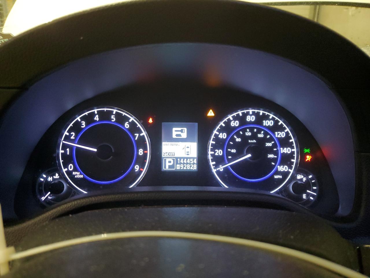 2011 Infiniti G VIN JN1CV6AR8BM405343 Copart auction photo, front end damage thumbnail 9