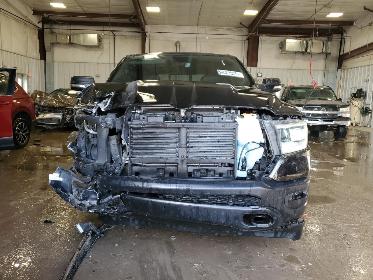 2022 RAM 1500 VIN 1C6RRFFG0NN245757 Copart auction photo, front end damage thumbnail 5