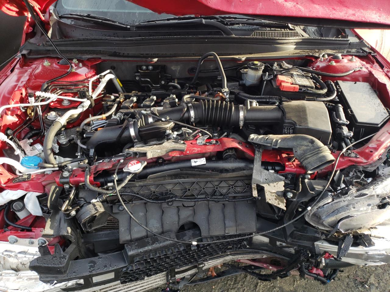 2020 Honda Accord VIN 1HGCV1F39LA144202 Copart auction photo, front end damage thumbnail 11