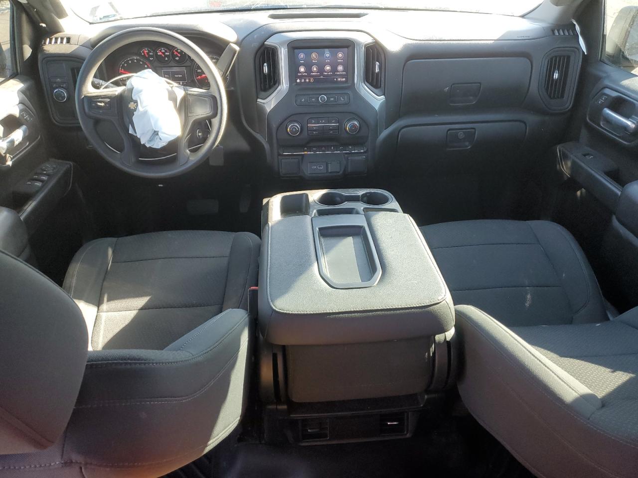 2021 Chevrolet Silverado VIN 1GCRWBEK3MZ350607 Copart auction photo, front end damage thumbnail 8