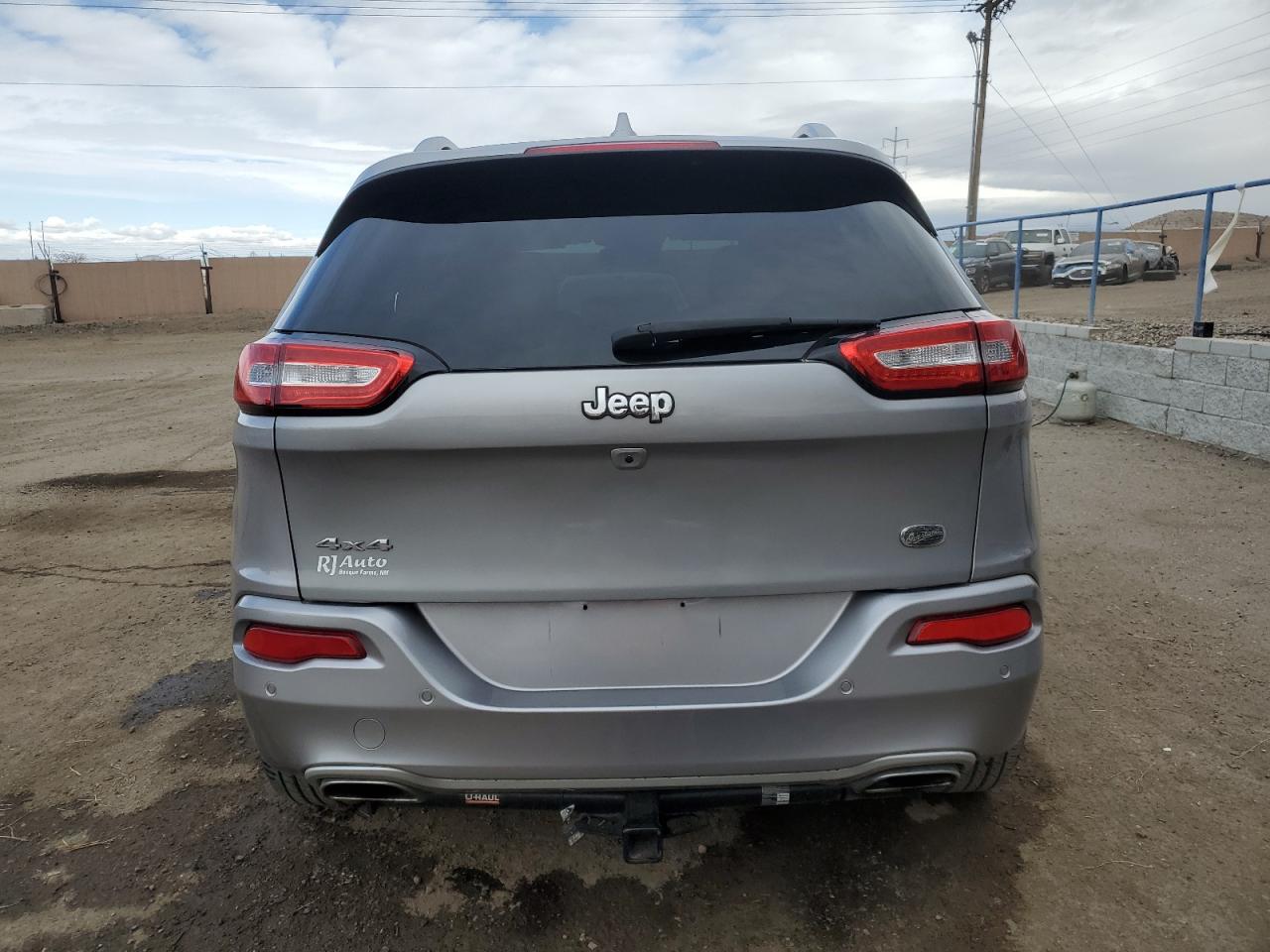 2017 Jeep Cherokee VIN 1C4PJMJS4HW609880 Copart auction photo, front end damage thumbnail 6