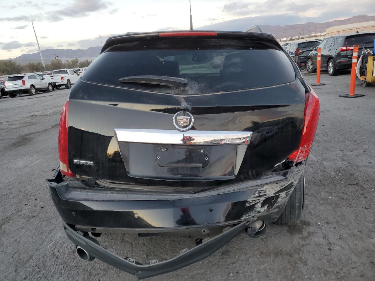 2012 Cadillac SRX VIN 3GYFNBE36CS578993 Copart auction photo, all over damage thumbnail 6