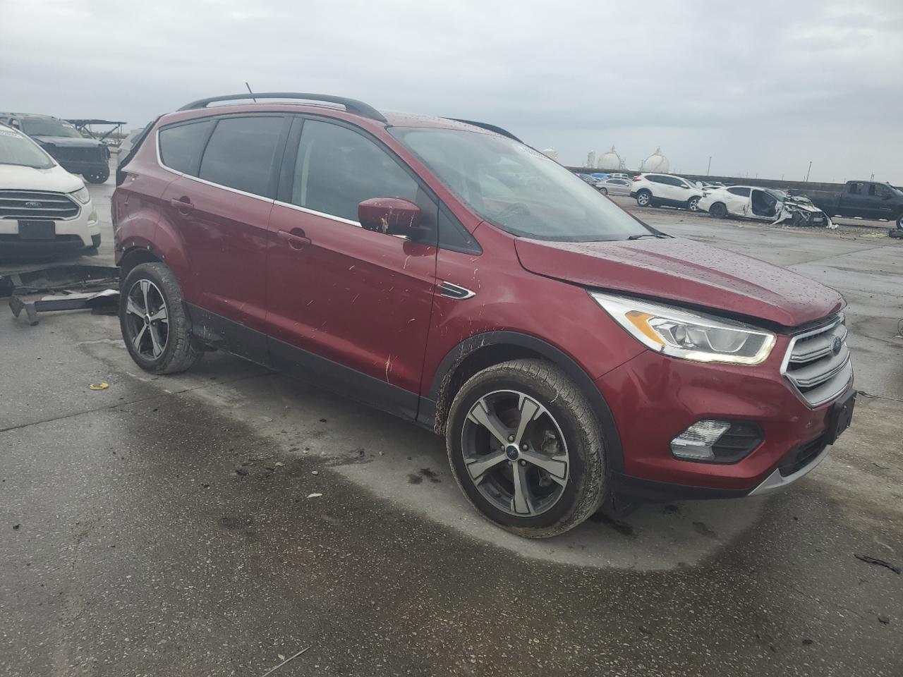 2018 Ford Escape VIN 1FMCU9HD9JUB23699 Copart auction photo, rear end damage thumbnail 4