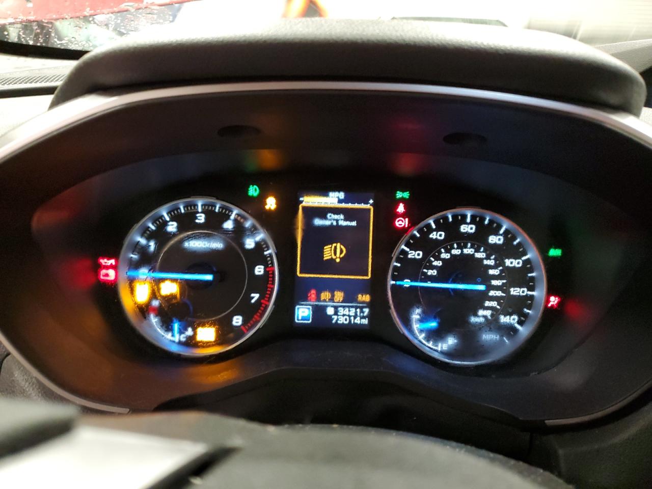 2019 Subaru Ascent VIN 4S4WMAJD0K3411367 Copart auction photo, rear end / front end damage thumbnail 9