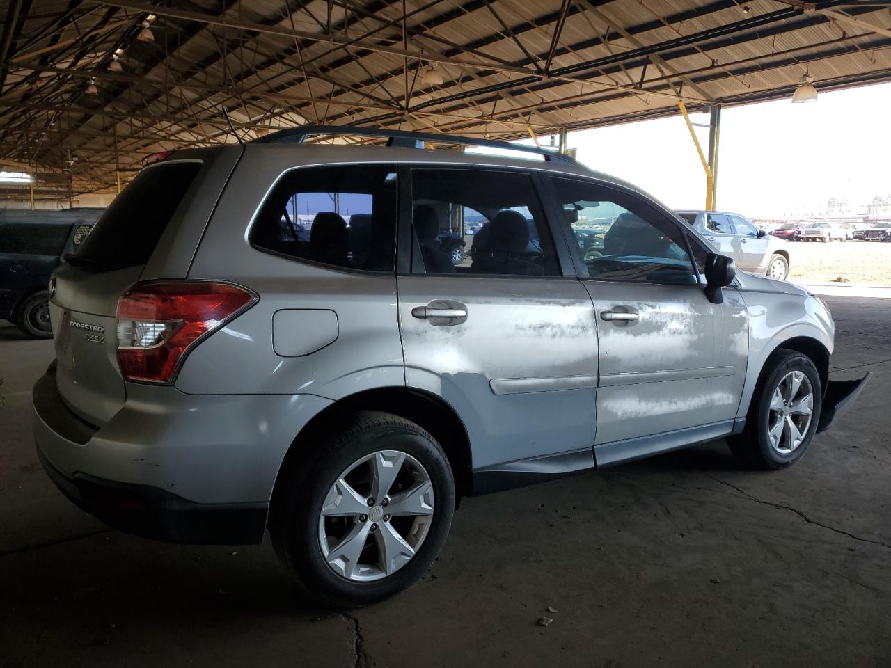 2015 Subaru Forester VIN JF2SJABC1FH565789 Copart auction photo, front end damage thumbnail 3