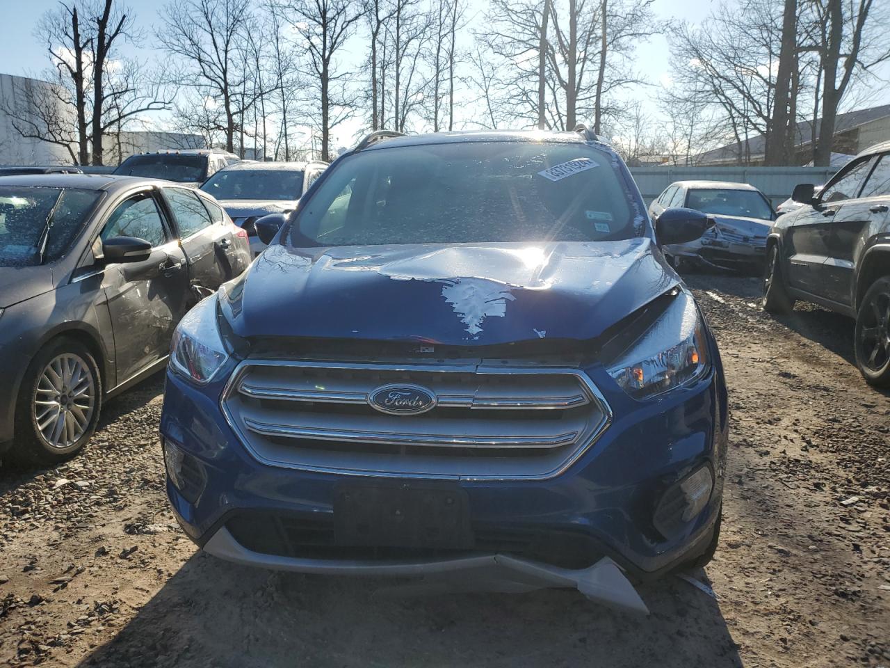 2018 Ford Escape VIN 1FMCU9GD7JUC43759 Copart auction photo, front end / mechanical damage thumbnail 5
