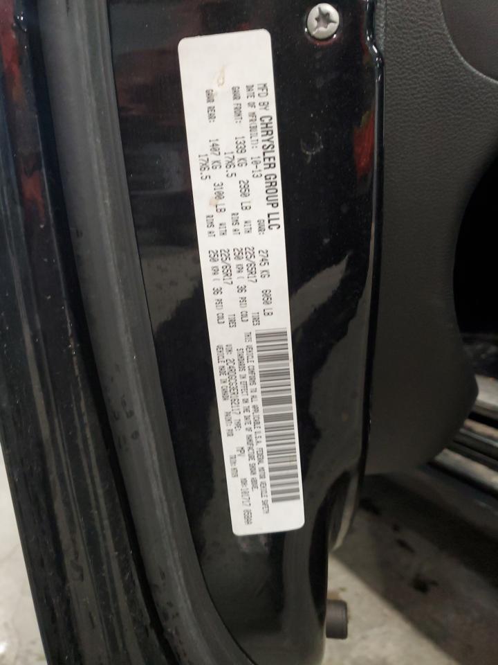 2014 Dodge Caravan VIN 2C4RDGCG3ER162117 Copart auction photo, front end damage thumbnail 15
