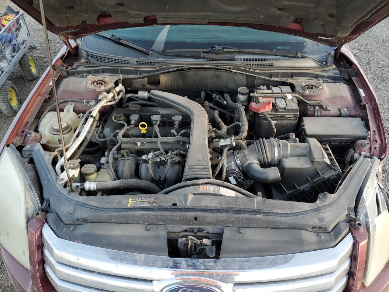 2007 Ford Fusion VIN 3FAHP07Z37R147030 Copart auction photo, front end / side damage thumbnail 11