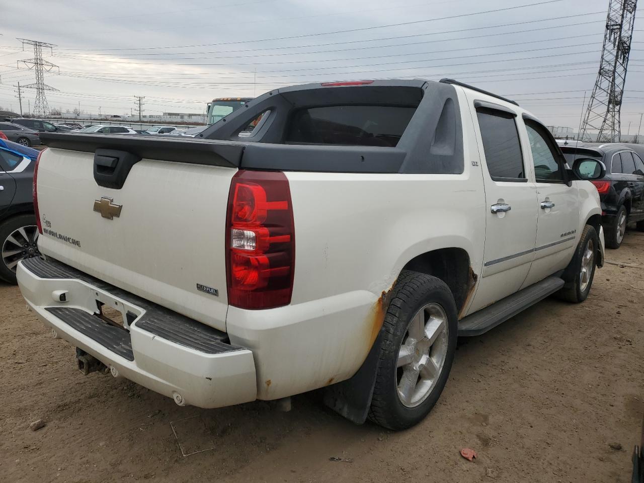 2009 Chevrolet Avalanche VIN 3GNFK32099G272355 Copart auction photo, front end damage thumbnail 3