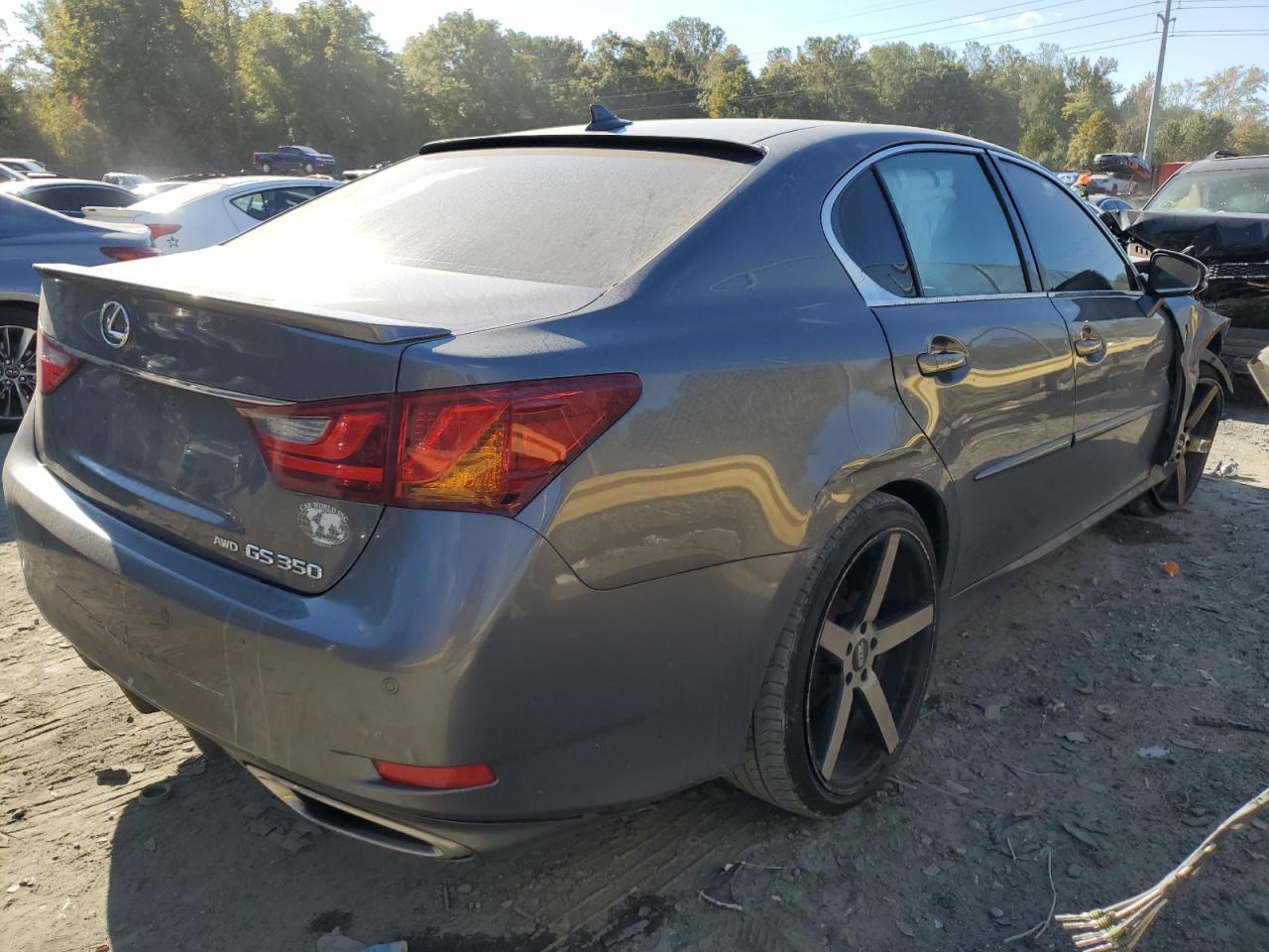 2013 Lexus GS VIN JTHCE1BL6D5003438 Copart auction photo, front end / undercarriage damage thumbnail 3