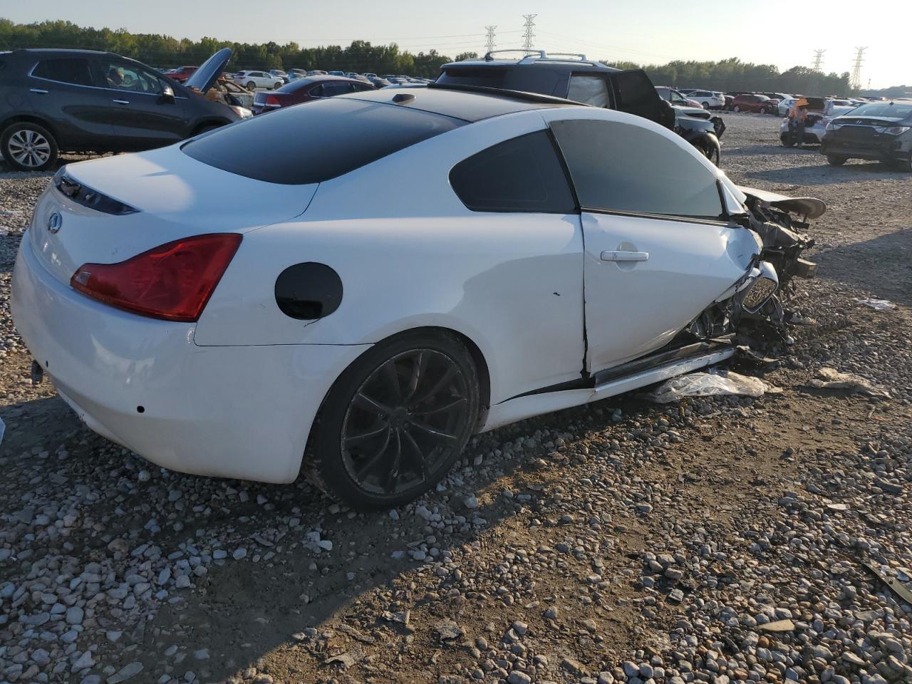 2014 Infiniti Q60 VIN JN1CV6EK9EM111435 Copart auction photo, all over / replaced vin damage thumbnail 3