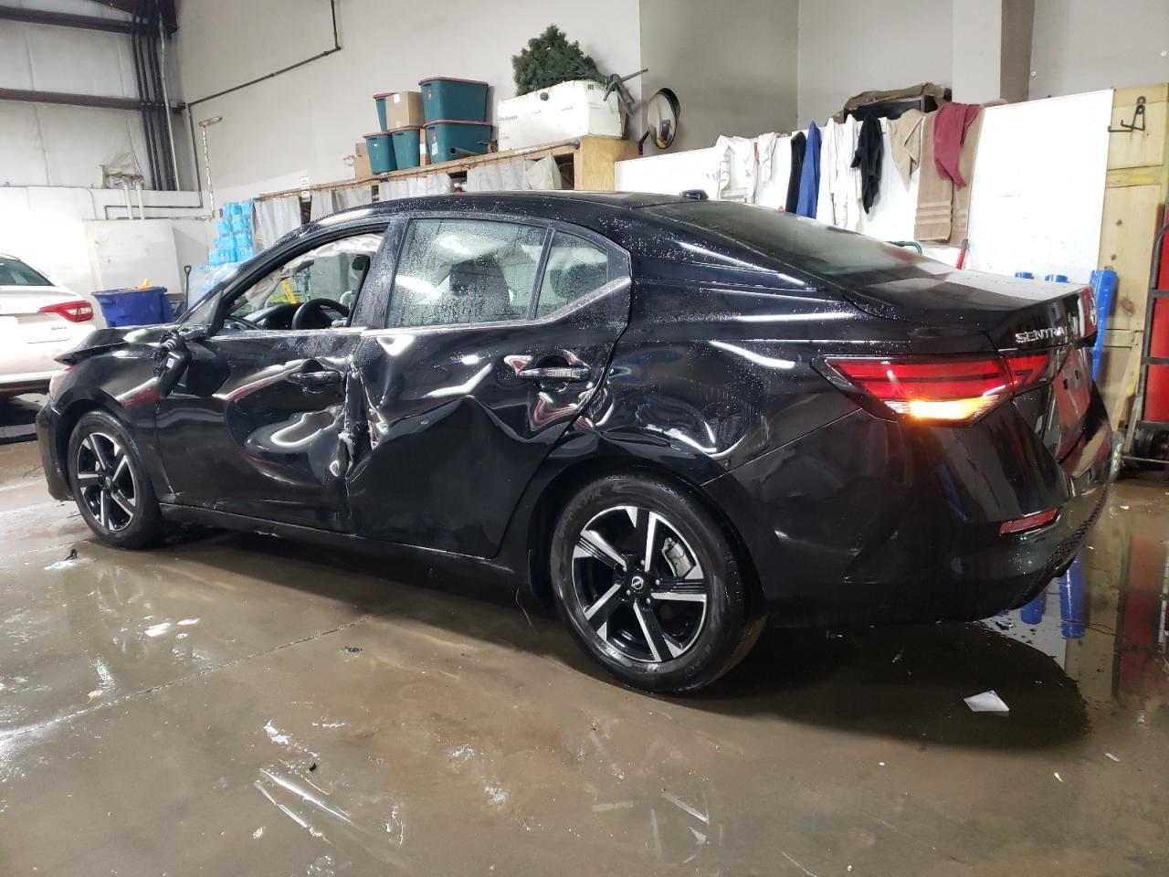 2024 Nissan Sentra VIN 3N1AB8CV3RY337076 Copart auction photo, side / front end damage thumbnail 2