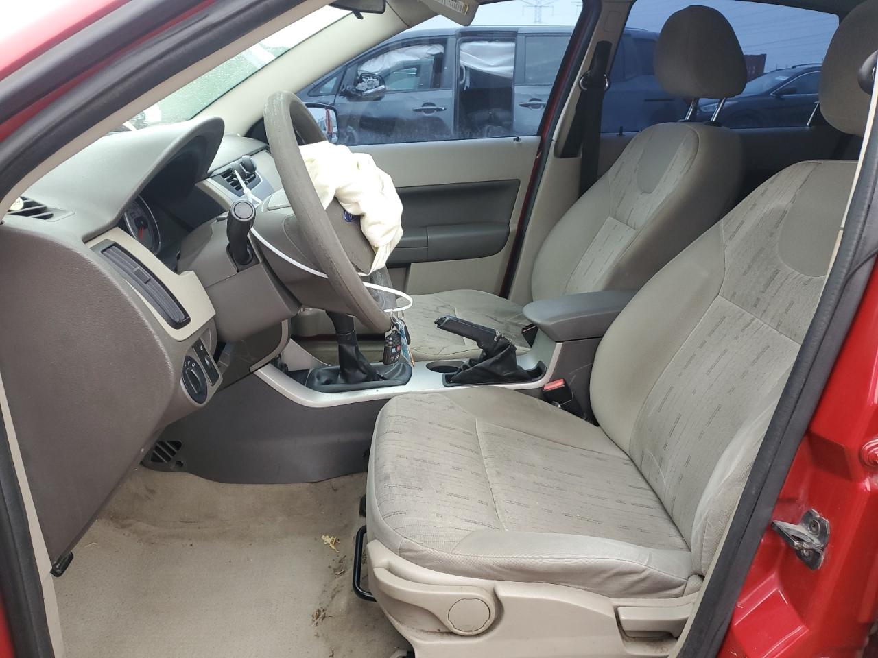 2009 Ford Focus VIN 1FAHP35N99W219527 Copart auction photo, front end / minor dent/scratches damage thumbnail 7