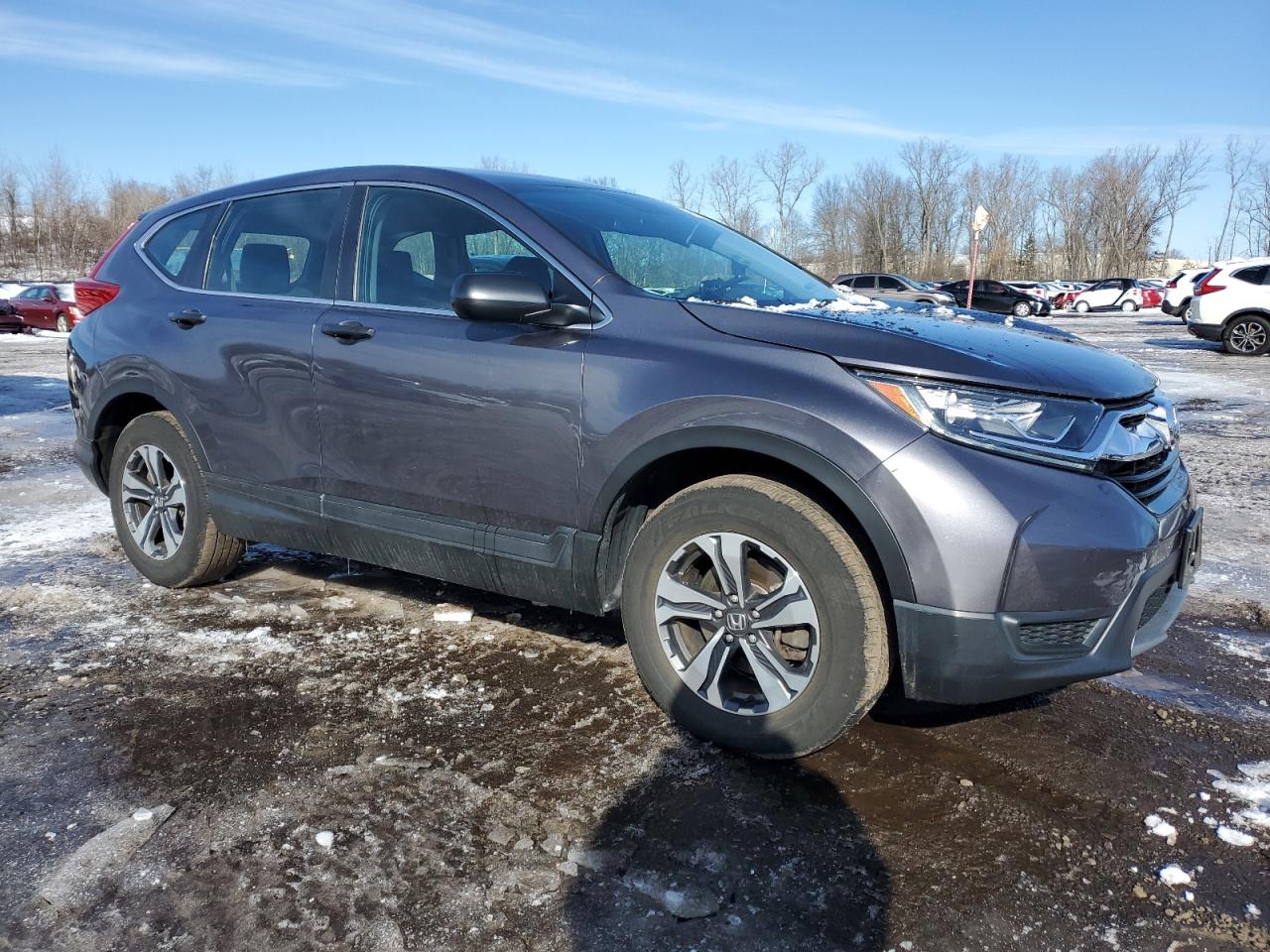 2019 Honda CR-V VIN 2HKRW6H36KH225942 Copart auction photo, side / rear end damage thumbnail 4